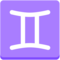 Gemini emoji on Mozilla